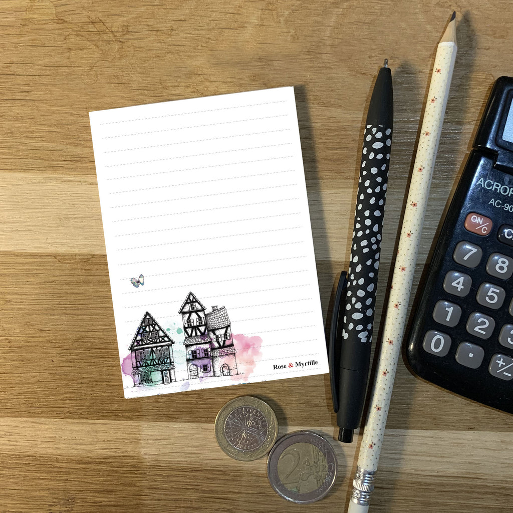 Petit bloc notes  - Maisons