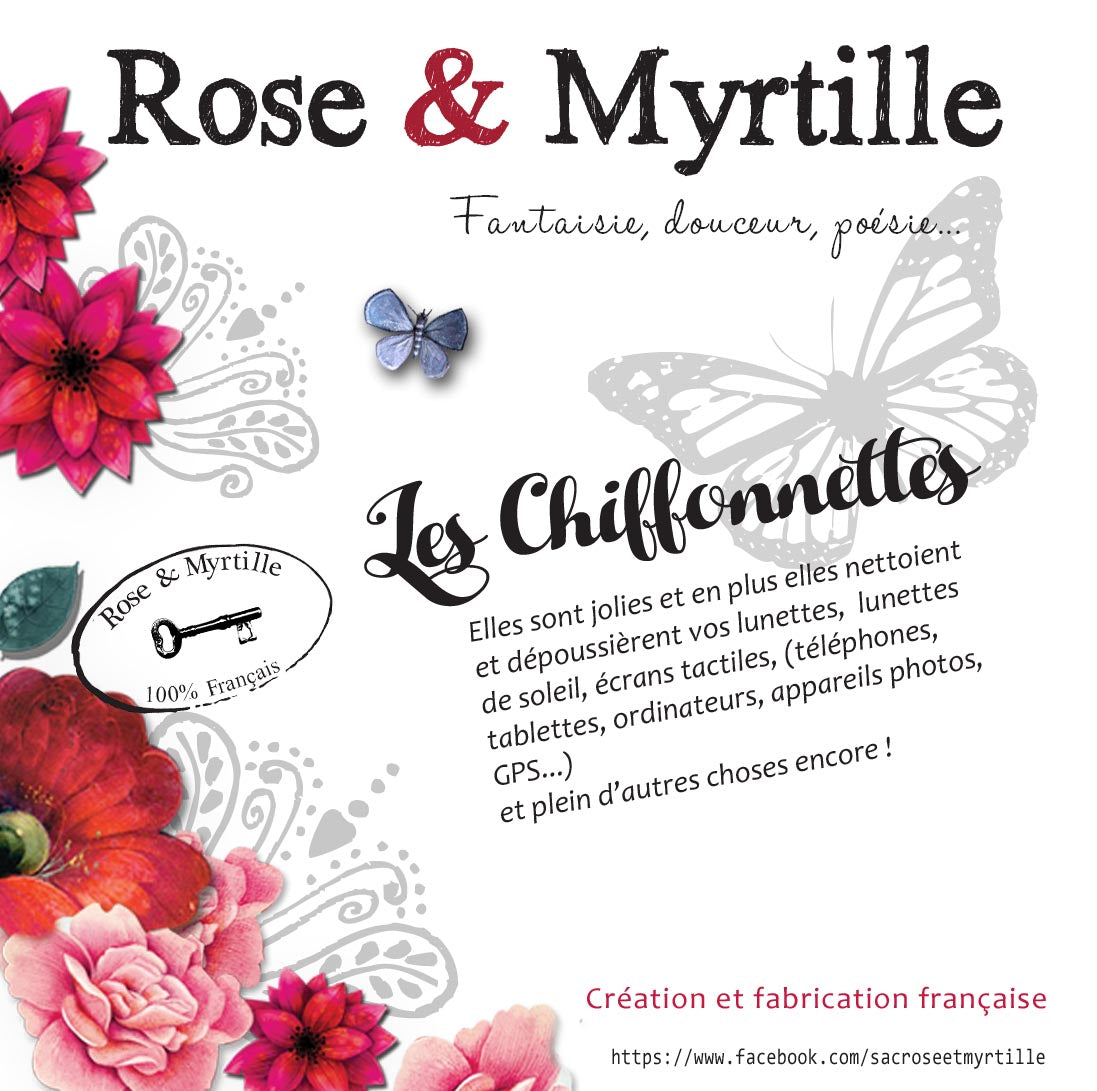 Essuie Lunettes - Maman qui déchire – Rose & Myrtille