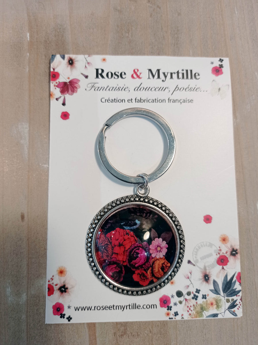 Porte-clés - Porte bonheur – Rose & Myrtille