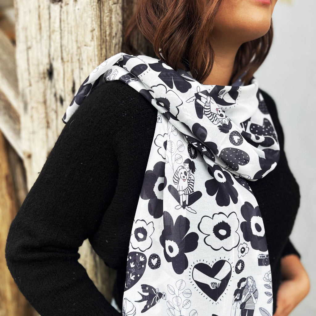 Foulard -  instants précieux