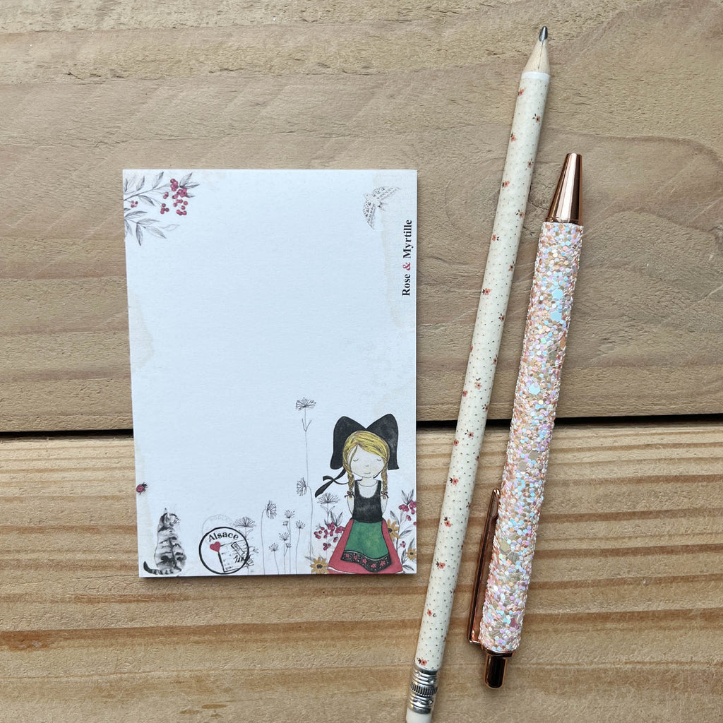 Petit bloc notes  - le jardin de Marikel