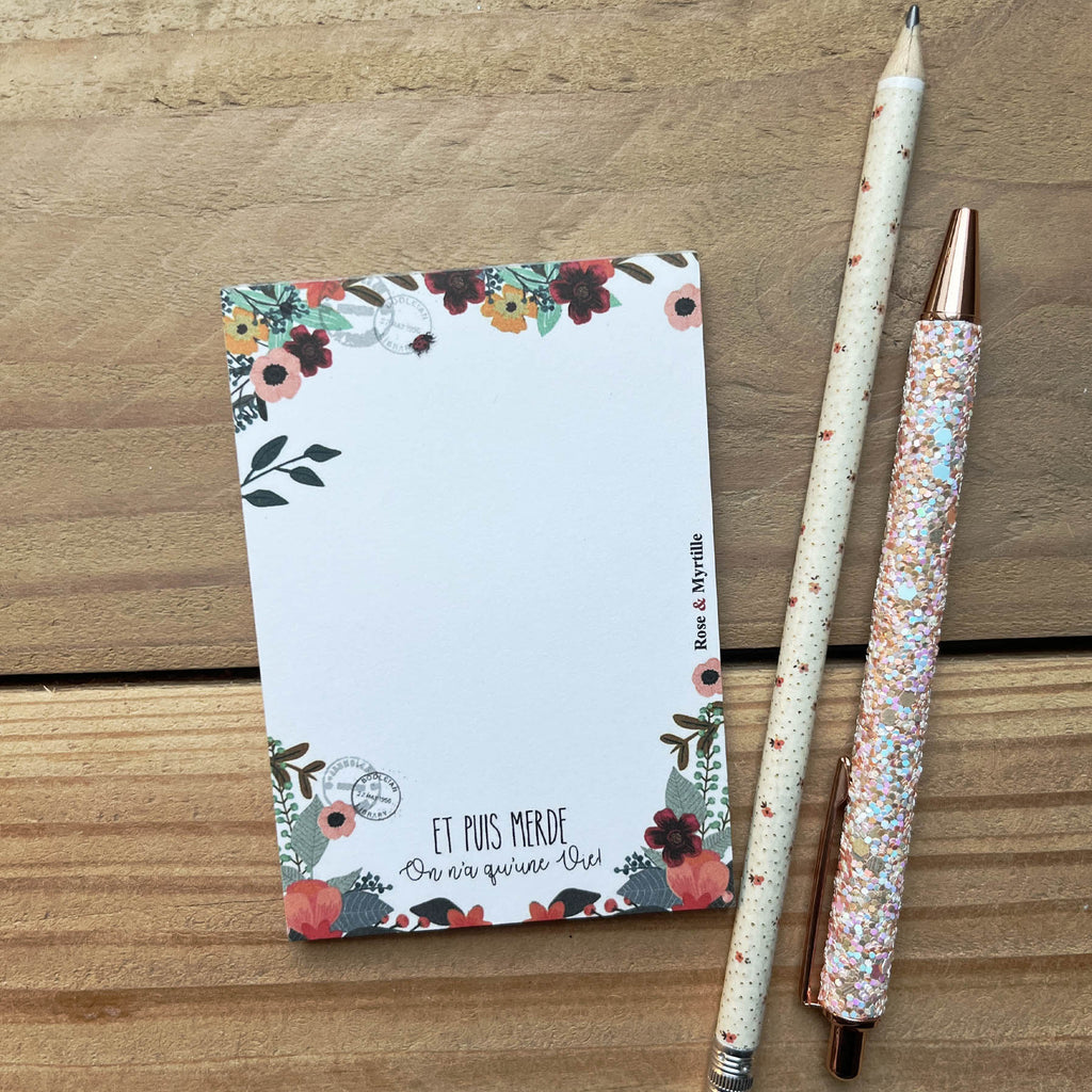 Petit bloc notes  - Une vie