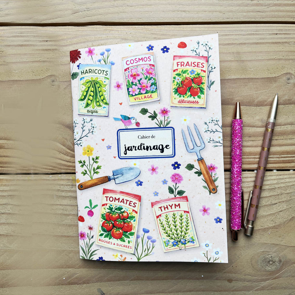 Cahier de jardinage
