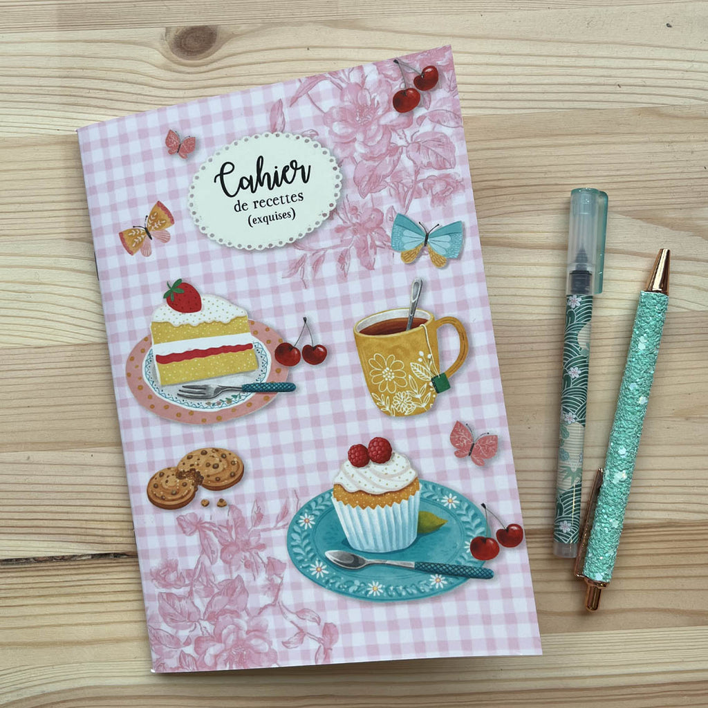 Cahier de recettes - thé gourmand