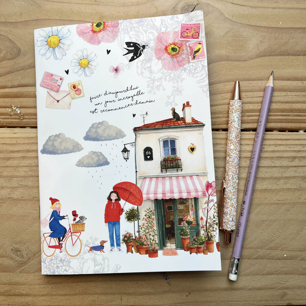 Cahier illustré - douce vie