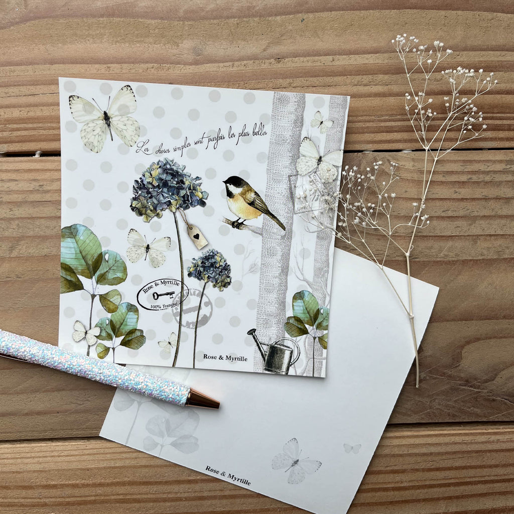 Carte postale-amitié-nature-oiseaux