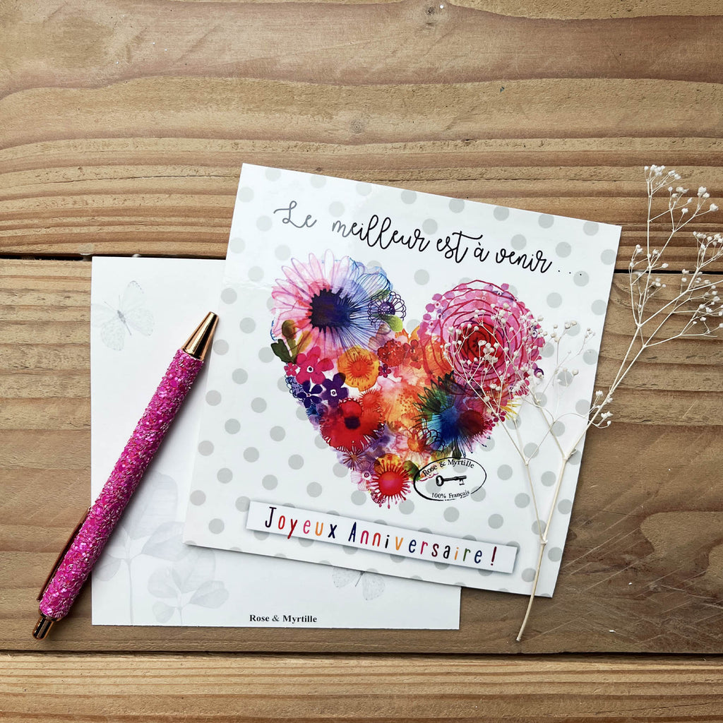 Carte postale - Le meilleur est à venir