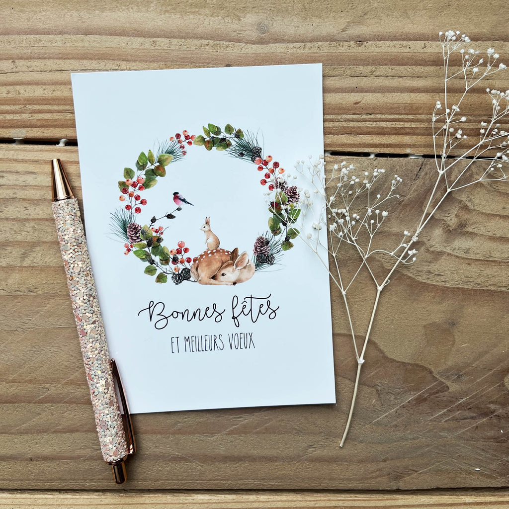 Carte postale - Bonnes fêtes