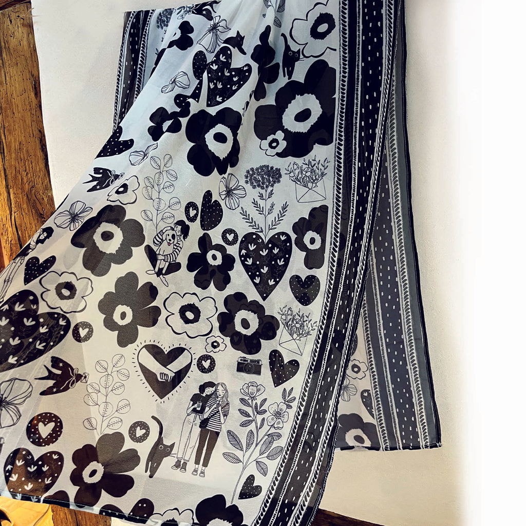 Foulard -  instants précieux