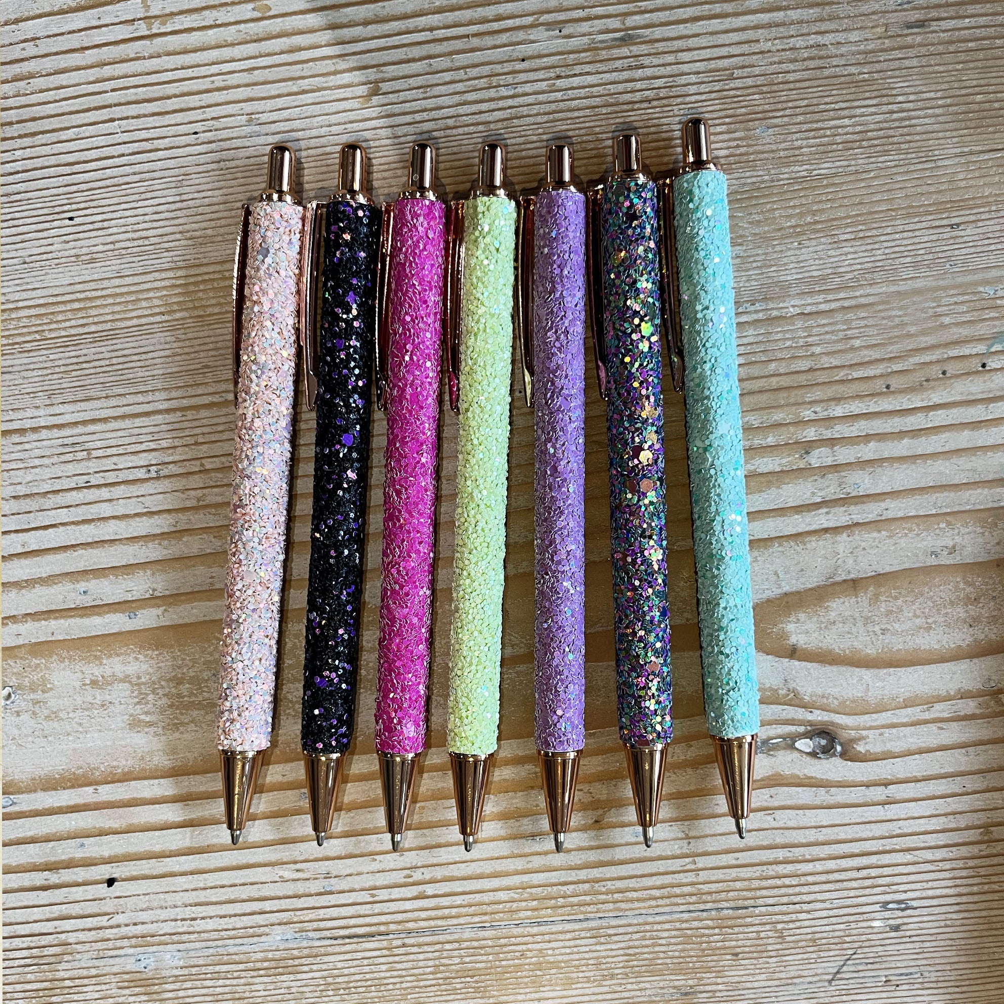 stylo brillant coloré paillettes brillants