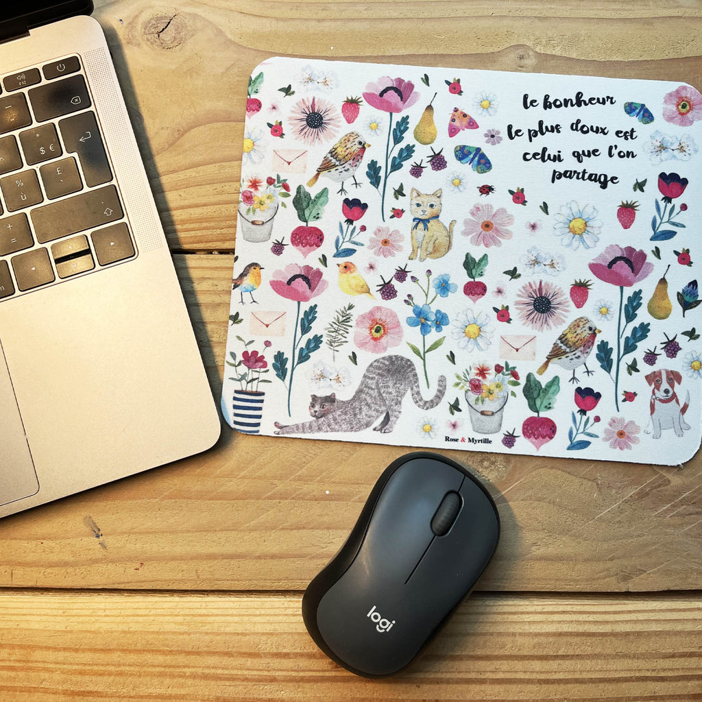 Tapis de souris - imagier